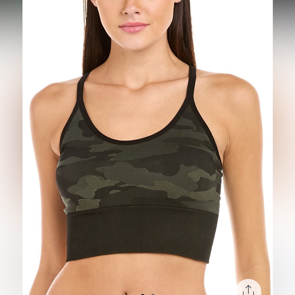 925 Fit X It Camo Crop Top